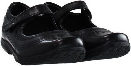 Kickers Keavy Bar Mary Jane kinderschoenen zwart