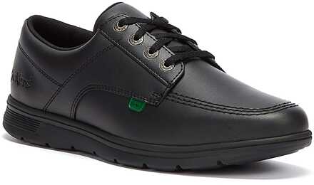 Kickers Kelland Lace Lo Zwart Leren Schoenen - EU 44.5 / UK 10