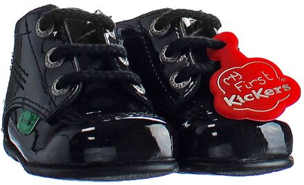 Kickers Kick Hi B Core Kinder Zwart Laarzen - maat