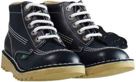 Kickers Kick Hi Core Enkellaarsjes Kinderen Navy Blauw