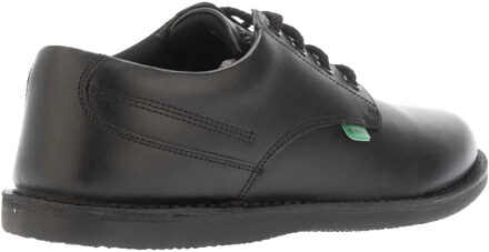 Kickers Kinder/Kinder Kopi Leren Derby Schoenen (Zwart) - maat