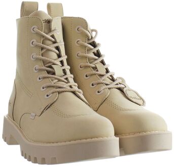 Kickers Kizziie Hogere Dames Bruine Laarzen - EU 39/ UK 6