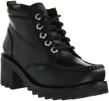 Kickers Klio Kick Hi Dames Zwart Laarzen