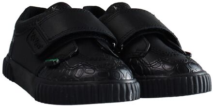 Kickers Lage Kinderen Zwarte Schoenen - EU 24 / UK 7