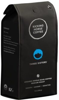 Kicking horse coffee, blend three sisters organic fair trade, 10 oz (284 gram)