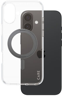 Kickstand Case MagSafe voor de Apple iPhone 16 Plus - Zwart