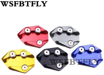 Kickstand Side Stand Plaat Extension Pad Voor YAMAHA TMAX 530 SX DX 17 18 goud