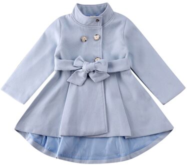 Kid Baby Meisje Jas Jas Windjack Uitloper Overjas Regenjas Snowsuit Warm 5T