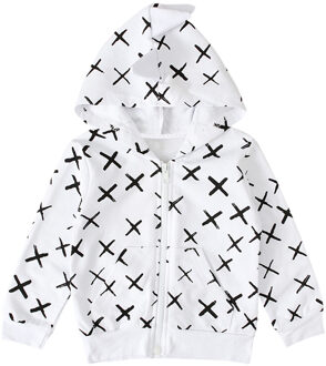 Kid Jassen Voor Meisjes Bovenkleding Jongens Peuter Kind Baby Hooded Sweatshirts Blouse Cartoon 3d Dinosaurus Print Tops # LR2 12m