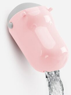 Kid Kraan Extender Sink Leuke Dieren Baby Tubs Kids Hand Wassen Badkamer Wastafel Handvat Uitbreiding Peuter roze