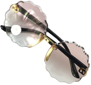 Kid Meisjes Jongens Zonnebril Lichtgewicht Zon Bescherming UV400 Ronde Bloem Gradient Eyewear