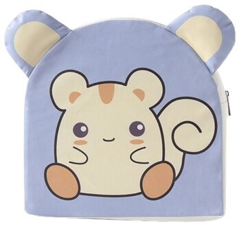 Kid Pu Lederen Hoge Stoel Pad Booster Eetkamer Afneembare Spons Zitkussen 1