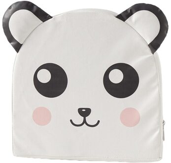 Kid Pu Lederen Hoge Stoel Pad Booster Eetkamer Afneembare Spons Zitkussen 2