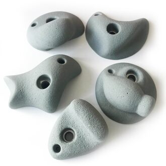 Kid 'S Rock Klimmen Sport Outdoor Recreatie Faciliteiten Klimmen Houdt Professionele Klimmen Muur Steen grijs