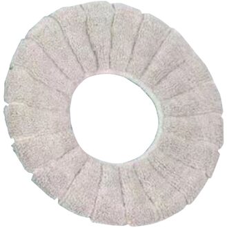 Kid/Volwassen Badkamer Vullen Zacht Verdikte Seat Pads Wasbare Warmer Wc Mat Cover Winter Universele Wc Pad O-ring khaki