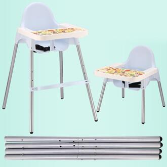 Kidlove 2-in-1 Kinderen multifunctionele Kindje Eetkamerstoel Opvouwbare Portable Baby Stoel Seat zonder Kussen blauw