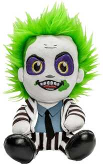 Kidrobot Beetlejuice Phunny Plush Figure Beetlejuice Sitting with Striped Outfit 18 cm