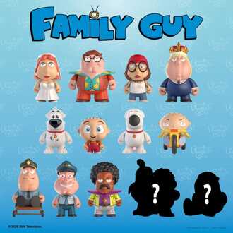 Kidrobot Family Guy Blind Box Mini Figures 7 cm Freakin' Sweet Mini Series Display (24)