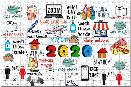 Kids 1000 Stuk Kerst Papier Puzzel Volwassen Kinderen Speelgoed Familie Jaarlijkse Evenement Materiaal Puzzel Kinderen