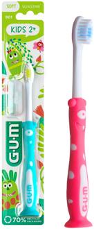 Kids - 2-6 jaar tandenborstel - Rood