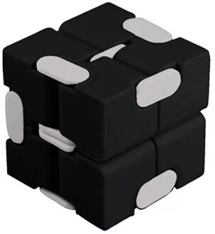 Kids Adult Stress Infinity Magic Fidget Speelgoed Decompressie Speelgoed Grappig Hand Spel Vier Hoek Doolhof Speelgoed Vierkante Puzzel Speelgoed B