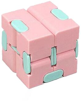 Kids Adult Stress Infinity Magic Fidget Speelgoed Decompressie Speelgoed Grappig Hand Spel Vier Hoek Doolhof Speelgoed Vierkante Puzzel Speelgoed