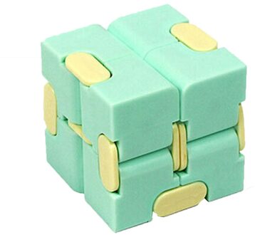 Kids Adult Stress Infinity Magic Fidget Speelgoed Decompressie Speelgoed Grappig Hand Spel Vier Hoek Doolhof Speelgoed Vierkante Puzzel Speelgoed