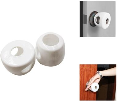 Kids Baby Deurknop Veiligheid Cover Kind Proof Afsluitbare Lade Handvat Mouw Kinderen Veiligheid Zorg Thuis Kamer Accessoire