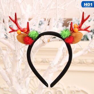 Kids Baby Meisje Candy Haarspeld Baby Haar Clip Leuke Gewei Xmas Kerst Haarspeldjes Party Decor Rood/Gouden/bronskleur H01