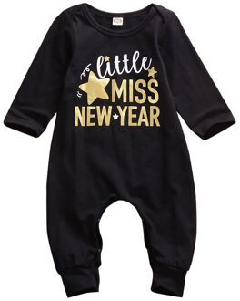 Kids Baby Meisje Kleding Miss Jaar Brief Gedrukt Romper Jongens Outfits Katoenen Baby Kleding Baby Boy Kleding 6m