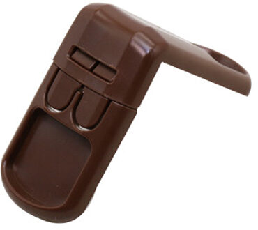 Kids Baby Veiligheid Deurslot Baby Abs Anti-Snuifje Beveiliging Deurslot Moving Window Security Lock Plastic Baby Care 02 1stk