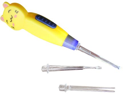 Kids Baby Zaklamp Earpick Lepel Oor Curette Lepel Ear Wax Removal Tool