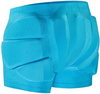 Kids Beschermende Padded Shorts Voor Hip Butt Staartbeen Snowboarden Schaatsen Skiën groen / L