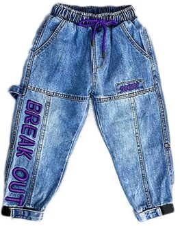 Kids Broek Meisjes Peuter Jongens Jeans Broek Kinderen Jeans Voor Jongens Jeans Kids Jongen Casual Denim Broek Kinderkleding 4-14Y 8T-140