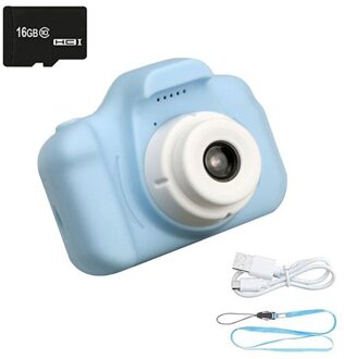 Kids Camera Digitale Video Camera Beste Voor Kinderen, Mini Kinderen Camera Speelgoed blauw