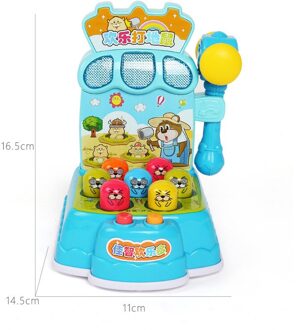 Kids Cartoon Muziek Licht Speelgoed Spelen Klop Hit Hamster Spel Spelen Educatief Vertellen Verhaal Instrumenten Voor Baby Cadeau