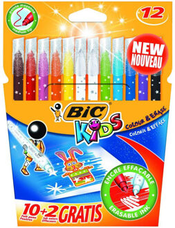 Kids Color & Erase 10+2 Multikleur