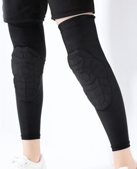 Kids Compression Leg Sleeves Anti-Slip Leg Sleeves with Protective Knee Pads for Basketball Volleyball Skating