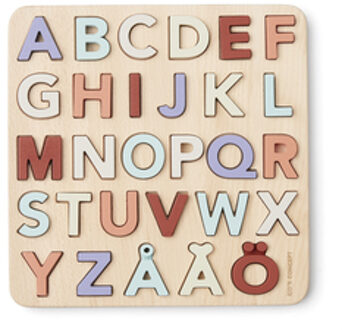 Kids Concept puzzel ABC (A-Ö) Kleurrijk
