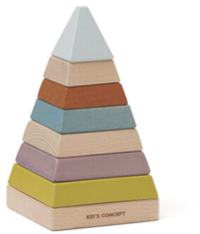 Kids Concept ® Stack pyramide Neo gekleurd Kleurrijk