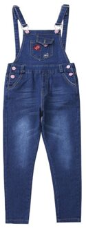 Kids Denim Overalls Broek Baby Meisje Jeans Jumpsuit Kinderen Meisje Tuinbroek Overalls Voor Tieners Jardineira 5 7 9 11 13 14 Jaar