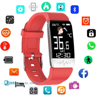 Kids Digital Wristwatch ECG Children Digital Watch Body Temperature Girls Boys Digital Clock IP67 Waterproof Sports Watch Teens