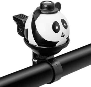 Kids Fietsbel Dier Cartoon Luid Scherpe Fietsen Ring Hoorn Fiets Waarschuwing Veiligheid Politie Sirene Fietsstuur Accessoires zwart