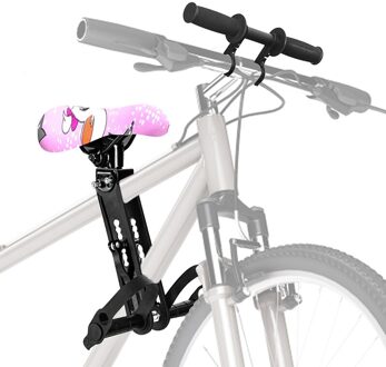 Kids Fietszadel Comfortabele Pu Lederen Fietszadel Kids Mountainbike Seat Road Mtb Fiets Seat Voor Kinderen roze Seat-Handlebar