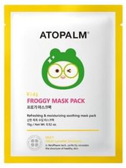 Kids Froggy Mask Pack 15g x 1 Sheet