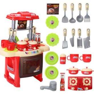 Kids Gereedschap Box Voor Tool Set Speelgoed Ingenieur Multifunctionele Onderhoud Bureau Educatief Intelligentie Pretend Play Kinderen Speelgoed B2 rood in bags
