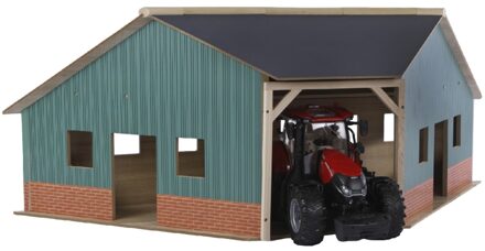 Kids Globe Farming landbouwloods hoek - 1:16 Crème