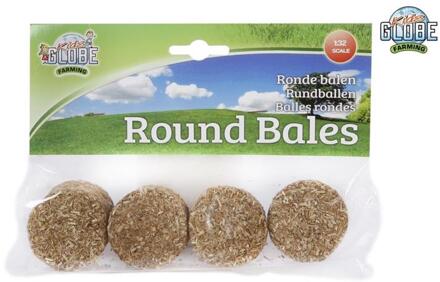Kids Globe Hooibalen Kids Globe Rond 4 Stuks 1:32