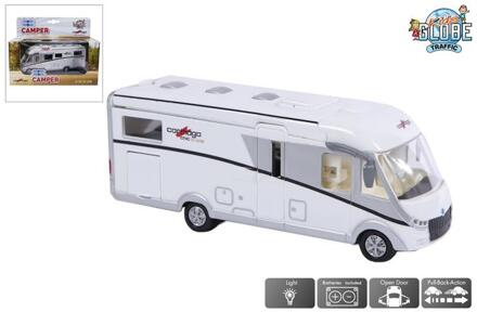 Kids Globe Traffic Carthago camper trekker Grijs