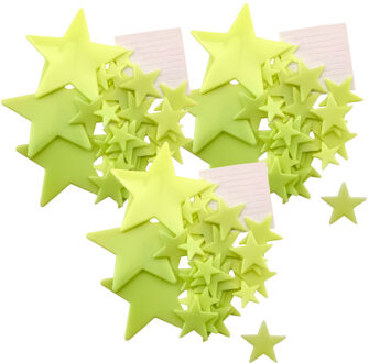 Kids Glow in the dark Sterrenstelsel - 150x stuks - kinderkamer - decoratie